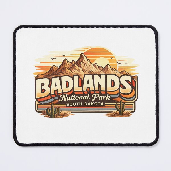Item preview, Badlands National Park South Dakota Black Hills Great Plains Desert Landscape designed and sold by Aryabek.