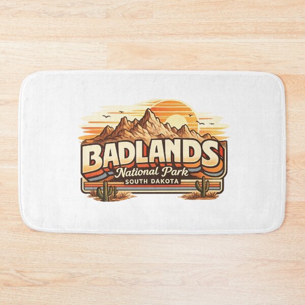 Item preview, Badlands National Park South Dakota Black Hills Great Plains Desert Landscape designed and sold by Aryabek.
