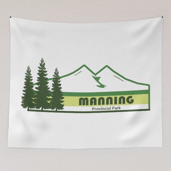 Item preview, Manning Provincial Park Green Stripes designed and sold by Esskay Designs.