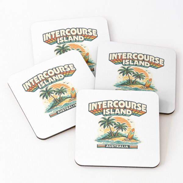 Item preview, Intercourse Island Queensland Keppel Islands Coral Sea Tropical Coast Australia designed and sold by Aryabek.