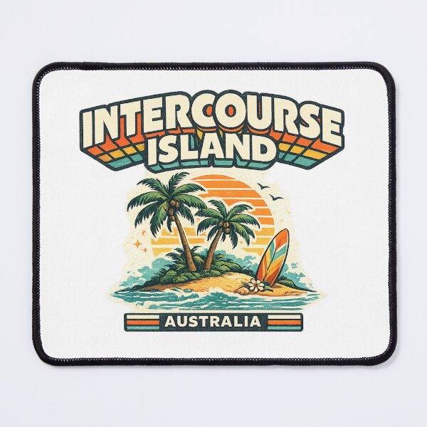Item preview, Intercourse Island Queensland Keppel Islands Coral Sea Tropical Coast Australia designed and sold by Aryabek.