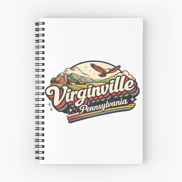 Item preview, Virginville Pennsylvania Berks County Blue Mountains Ontelaunee Creek Rural Landscape designed and sold by Aryabek.