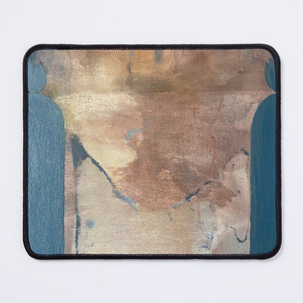 Item preview, Minimal Portrait with Dark Blue Statement Earrings designed and sold by Gela Mikava.
