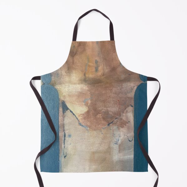 Item preview, Minimal Portrait with Dark Blue Statement Earrings designed and sold by Gela Mikava.