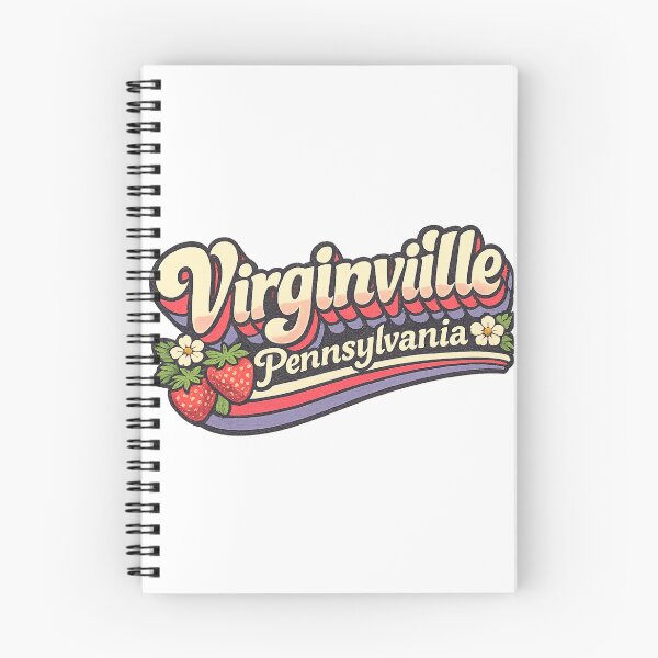 Item preview, Virginville Pennsylvania Berks County Pennsylvania Dutch Country Strawberry Farms Region designed and sold by Aryabek.
