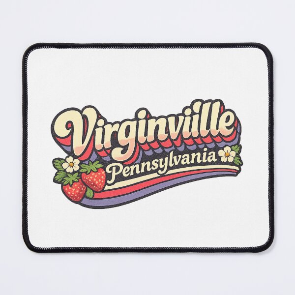 Item preview, Virginville Pennsylvania Berks County Pennsylvania Dutch Country Strawberry Farms Region designed and sold by Aryabek.
