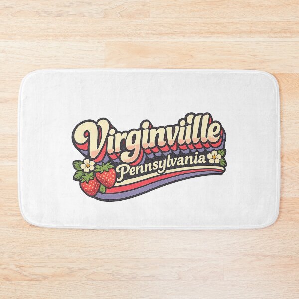 Item preview, Virginville Pennsylvania Berks County Pennsylvania Dutch Country Strawberry Farms Region designed and sold by Aryabek.