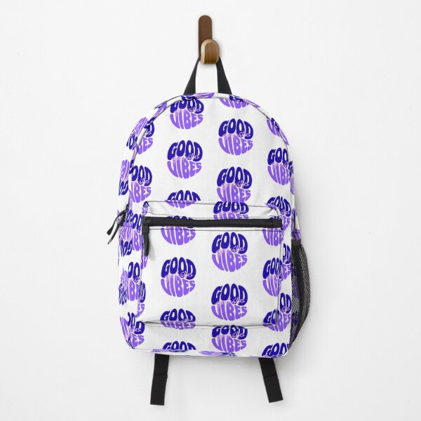 Item preview, Retro Good Vibes Only Purple Aesthetic Typography Art designed and sold by Theselinara.