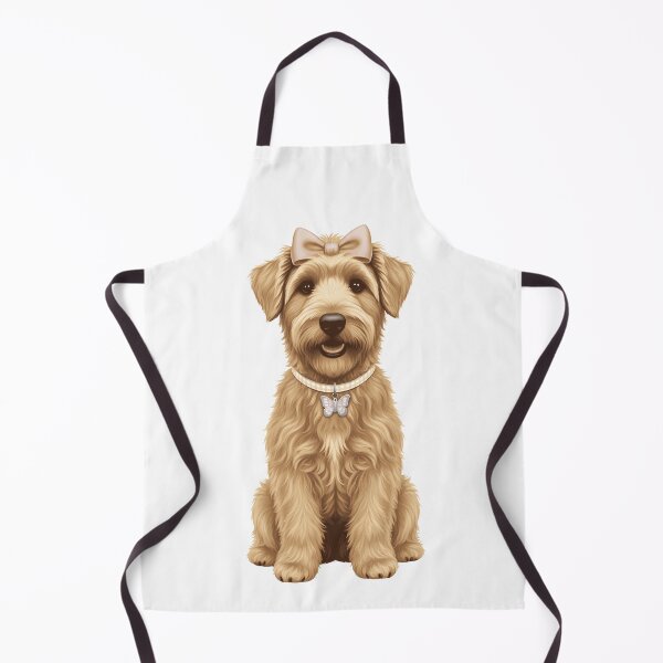 Item preview, Adorable Soft Coated Wheaten Terrier with Pink Bow designed and sold by k3rstman1.
