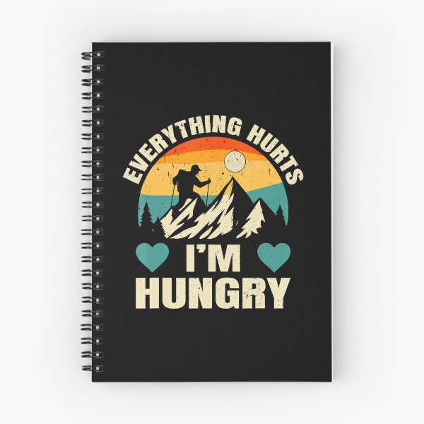 Item preview, Everything Hurts I’m Hungry Running Humor  designed and sold by eliramaison.