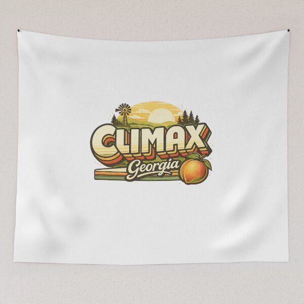 Item preview, Climax Georgia Decatur County Lake Seminole Flint River Peach Farming Region designed and sold by Aryabek.