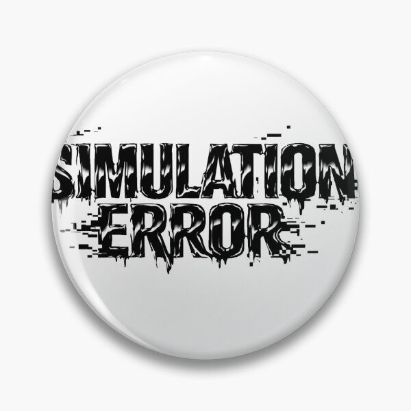 Item preview, Simulation Error - Glitch Text Art designed and sold by Antonrec86.