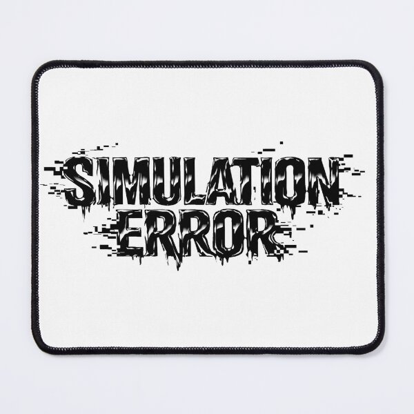 Item preview, Simulation Error - Glitch Text Art designed and sold by Antonrec86.