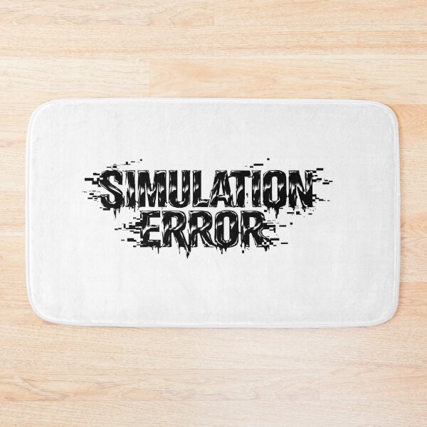 Item preview, Simulation Error - Glitch Text Art designed and sold by Antonrec86.