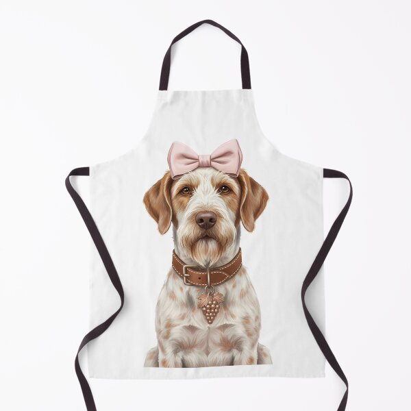 Item preview, Elegant Spinone Italiano Dog with Pink Bow designed and sold by k3rstman1.