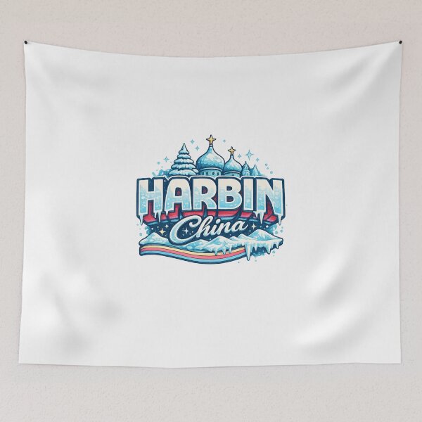 Item preview, Harbin Heilongjiang China Songhua River Ice Festival Russian Architecture Northeast Asia designed and sold by Aryabek.