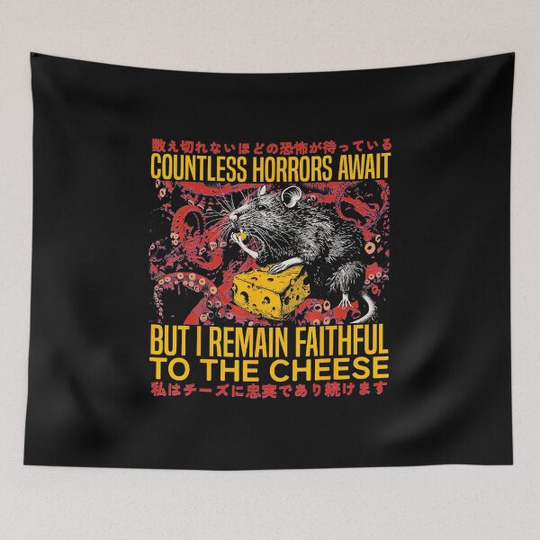 Item preview, I Remain Faithful to the Cheese Dark Humor designed and sold by titanlevi.
