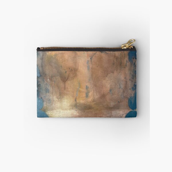 Item preview, Abstract Portrait with Blue Statement Earrings designed and sold by Gela Mikava.