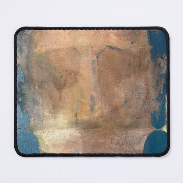 Item preview, Abstract Portrait with Blue Statement Earrings designed and sold by Gela Mikava.