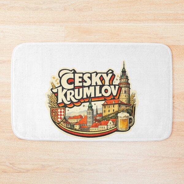 Item preview, Český Krumlov South Bohemian Region Czech Republic Vltava River Castle Town designed and sold by Aryabek.