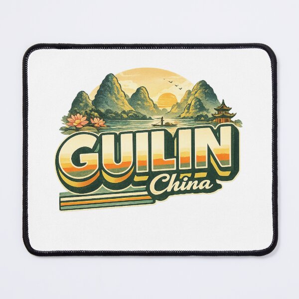 Item preview, Guilin Guangxi China Li River Karst Mountains Yangshuo Scenic Region designed and sold by Aryabek.