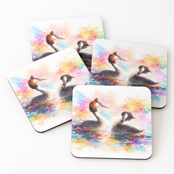 Item preview, Vibrant Water Birds designed and sold by cuprum.