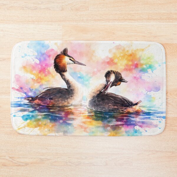 Item preview, Vibrant Water Birds designed and sold by cuprum.