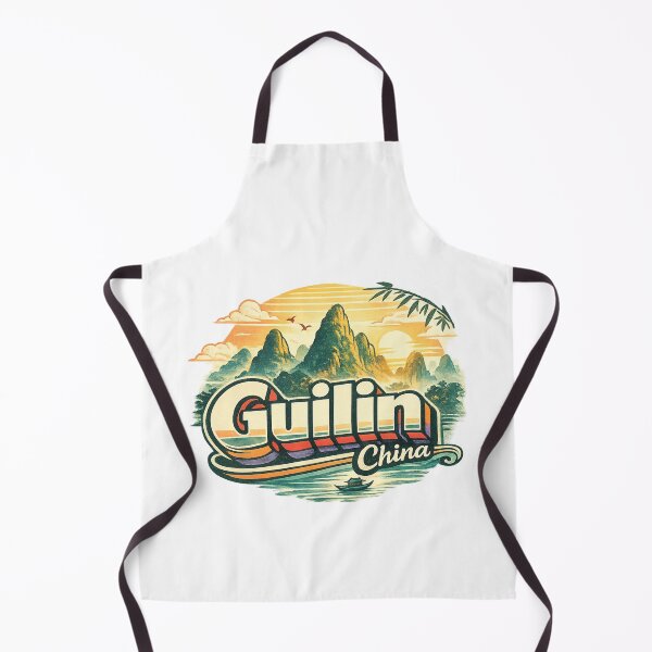 Item preview, Guilin Guangxi China Li River Yangshuo Karst Peaks Scenic Landscape designed and sold by Aryabek.