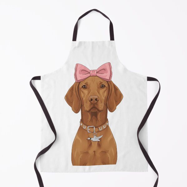 Item preview, Cute Vizsla Dog with Pink Bow and Duck designed and sold by k3rstman1.