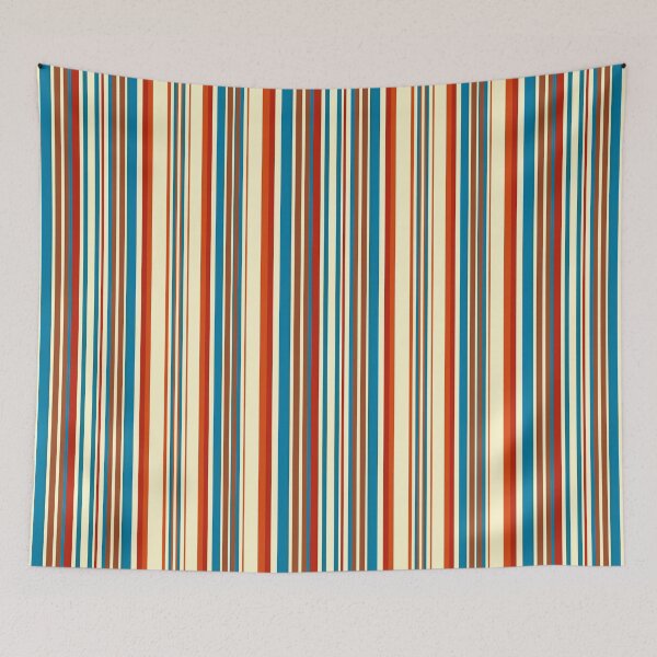 Item preview, Retro Colorful Stripes Pattern – Vertical Multicolor Stripe Design designed and sold by WildHugeDot.