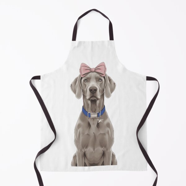 Item preview, Cute Weimaraner Dog with Pink Bow designed and sold by k3rstman1.
