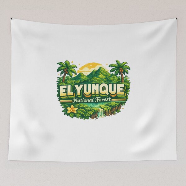 Item preview,  El Yunque National Forest Puerto Rico Luquillo Mountains Caribbean Rainforest designed and sold by Aryabek.