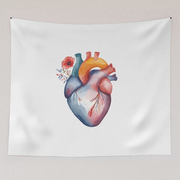 Item preview, Flower Heart  designed and sold by uunaa.