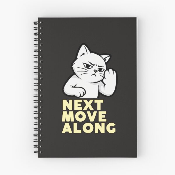 Item preview, Dismissive Cat Move Along Design designed and sold by AdicretorDesign.