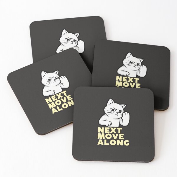 Item preview, Dismissive Cat Move Along Design designed and sold by AdicretorDesign.