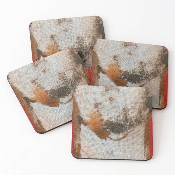 Item preview, Abstract Portrait Detail with Red Statement Earrings designed and sold by Gela Mikava.