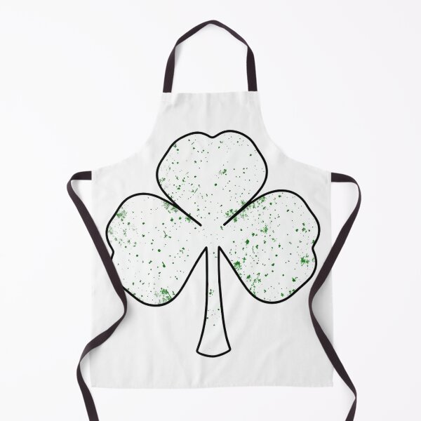 Item preview, Minimalist Line Art Shamrock with Distressed Texture designed and sold by Bloomkept.
