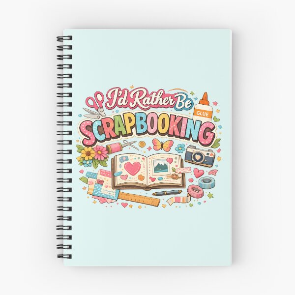 Item preview, I’d Rather Be Scrapbooking – Cute Craft Lover Design designed and sold by blankTeeShirt.