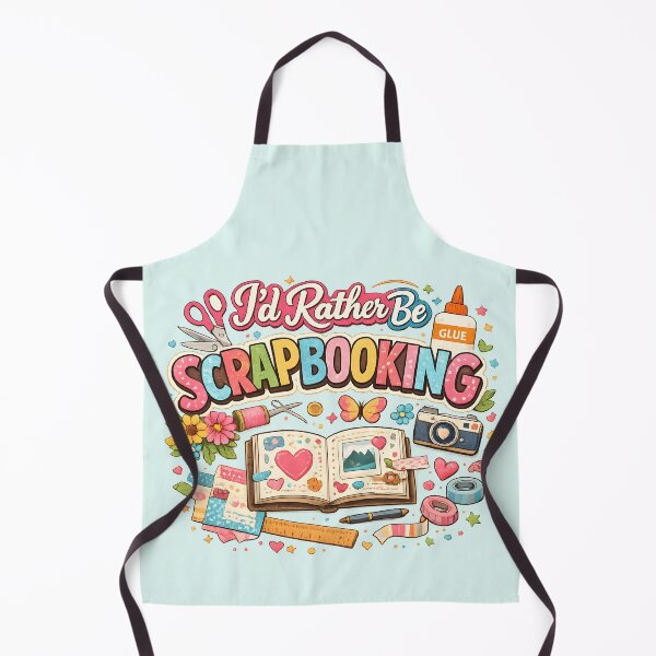 Item preview, I’d Rather Be Scrapbooking – Cute Craft Lover Design designed and sold by blankTeeShirt.