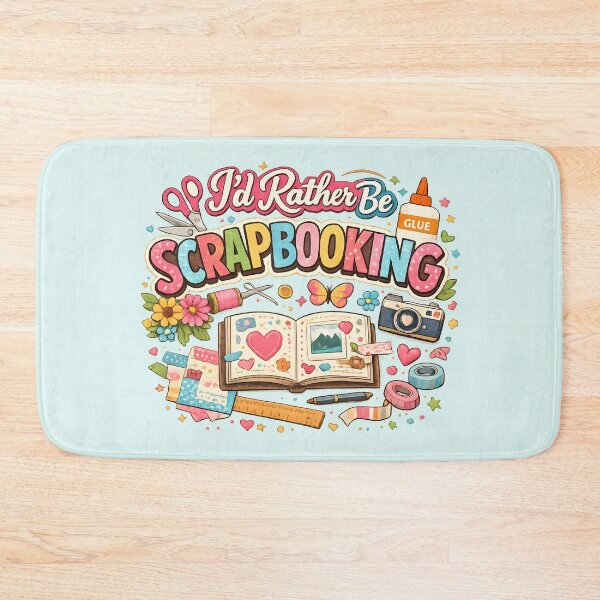 Item preview, I’d Rather Be Scrapbooking – Cute Craft Lover Design designed and sold by blankTeeShirt.