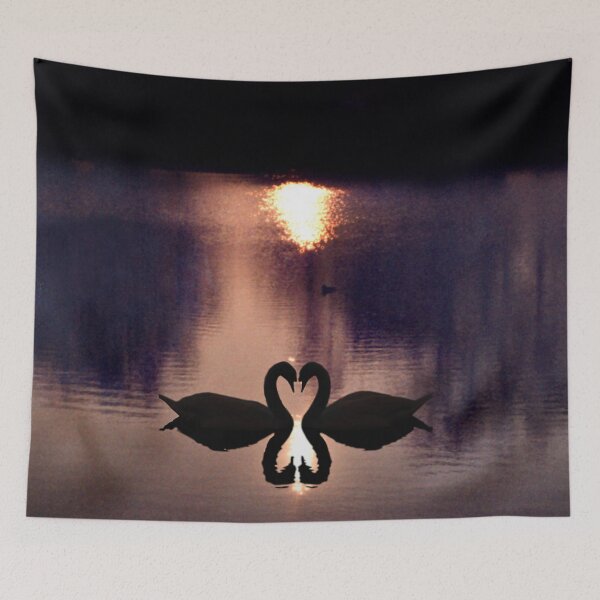 Item preview, evening swans designed and sold by Murph's Images.