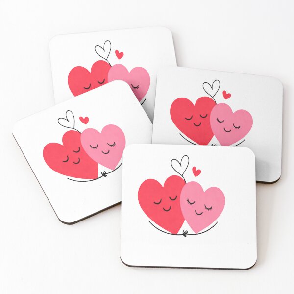 Item preview, Cute Minimal Hearts Design | Simple Romantic Love Illustration designed and sold by Lovestickerco.