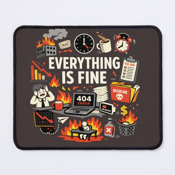 Artikelvorschau, Alles ist gut – Minimales Chaos-Design entworfen und verkauft von Hoffmann-Shop.