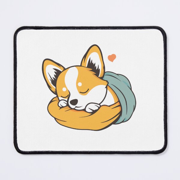 Item preview, Cute Sleeping Fox Illustration | Cozy Kawaii Animal Cartoon Love Aesthetic designed and sold by StickerHavenn.