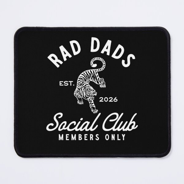 Item preview, Rad Dads Social Club Members Only Est 2026 Tiger Father's Day designed and sold by KAWKAW-DRHM.