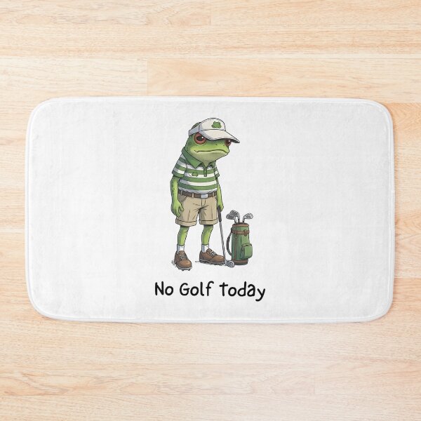Item preview, No Golf Today Funny Frog Golfer Golfing Lover designed and sold by KAWKAW-DRHM.