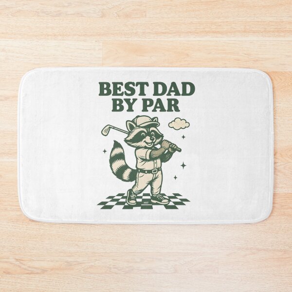 Item preview, Best Dad By Par Funny Raccoon Golf Dad Golfer Father's Day designed and sold by KAWKAW-DRHM.