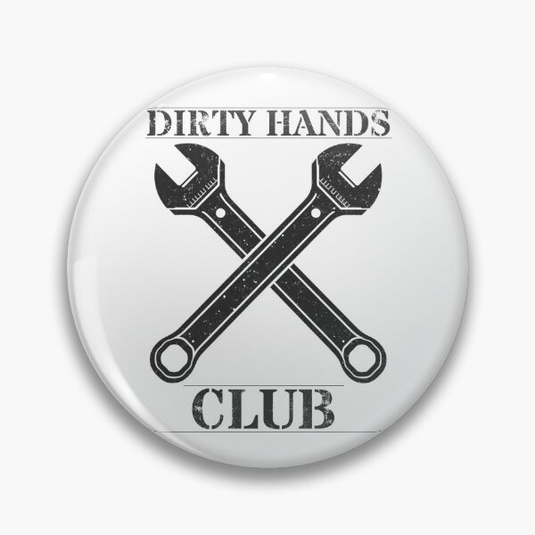 Item preview, Dirty Hands Club Mechanic T-Shirt Garage Lifestyle Grease Tools Shirt designed and sold by TwistedComicLab.