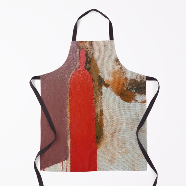 Item preview, Red Statement Earring – Abstract Portrait Detail designed and sold by Gela Mikava.