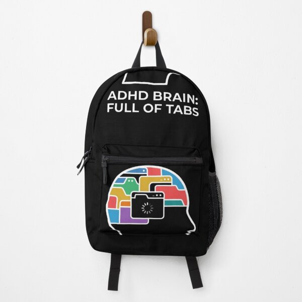 Item preview, ​Vyxorea ADHD Brain Full of Tabs Funny Neurospicy Design designed and sold by Vyxorea.